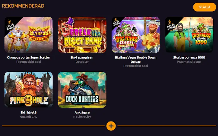 RedDice Casino Sweden spel
